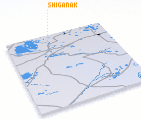 3d view of Shiganak