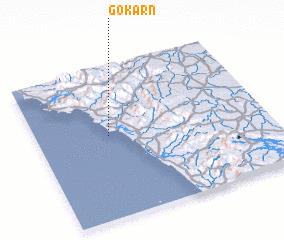 3d view of Gokarn