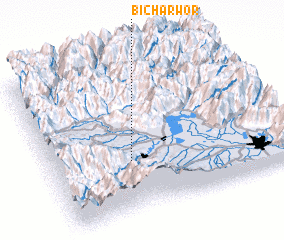 3d view of Bicharwor
