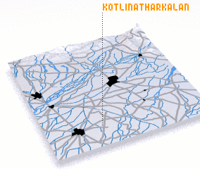 3d view of Kotli Nathar Kalān