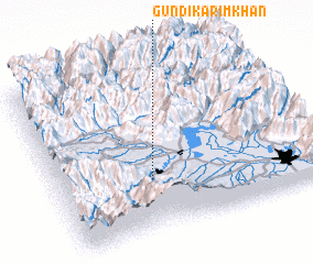 3d view of Gund-i-Karīm Khān