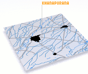 3d view of Khāna Purāna