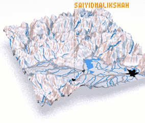 3d view of Saiyid Malik Shāh