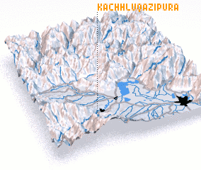 3d view of Kachhlu Qāzīpura