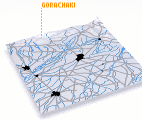 3d view of Gora Chaki