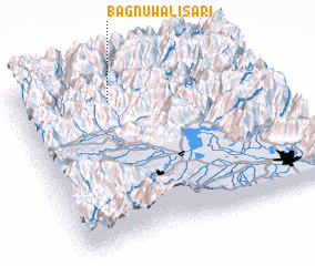 3d view of Bagnuwāli Sāri