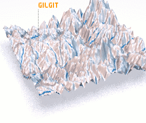 3d view of Gilgit