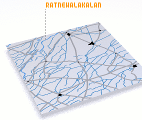 3d view of Ratnewāla Kalān