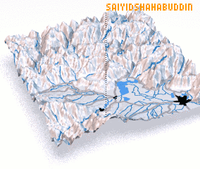 3d view of Saiyid Shāhabuddīn