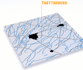 3d view of Thatta Khurd