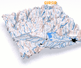 3d view of Gūr Sīr