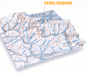 3d view of Uparli Badhān