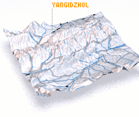 3d view of Yangi-Dzhol
