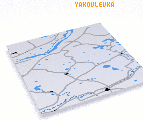 3d view of Yakovlevka