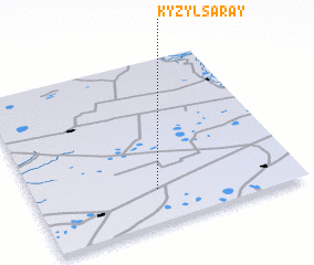 3d view of Kyzylsaray