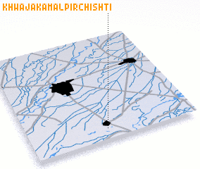 3d view of Khwāja Kamāl Pīr Chishti