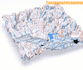 3d view of Takia Khān Muhammad