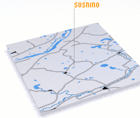 3d view of Sosnino