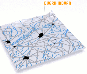 3d view of Dugri Hinduān