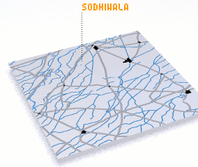 3d view of Sodhīwāla