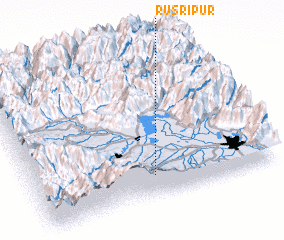 3d view of Rusrīpur