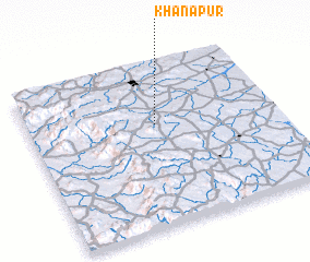 3d view of Khānāpur