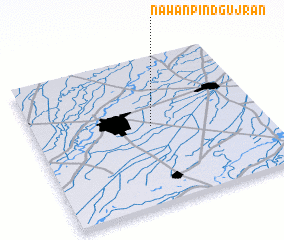 3d view of Nawān Pind Gujrān