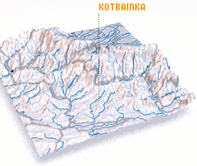 3d view of Kot Bainka