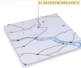 3d view of Blagoveshchenskoye