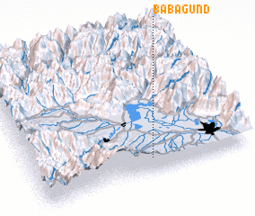 3d view of Bābagund