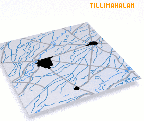 3d view of Tilli Mahālam