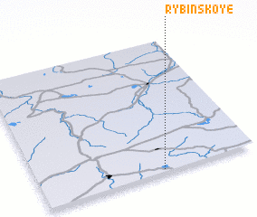 3d view of Rybinskoye