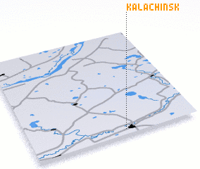 3d view of Kalachinsk
