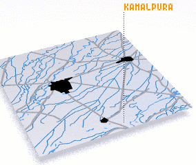 3d view of Kamālpura