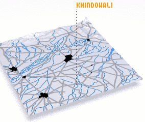 3d view of Khindowāli