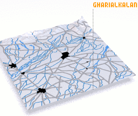 3d view of Ghariāl Kalān