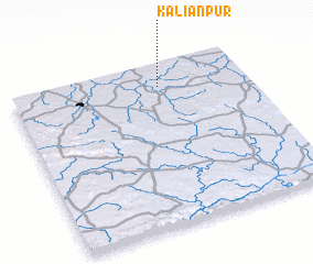 3d view of Kaliānpur