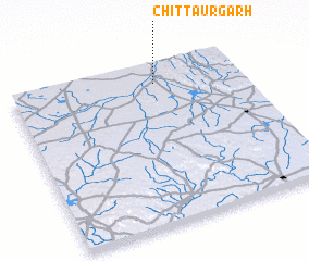 3d view of Chittaurgarh