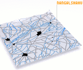 3d view of Nangal Shāhu