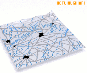 3d view of Kotli Mughiāni