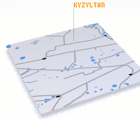 3d view of Kyzyltan