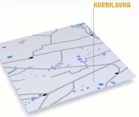 3d view of Kornīlovka