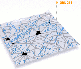 3d view of Miānwāli