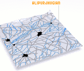 3d view of Alipur Jhugiān