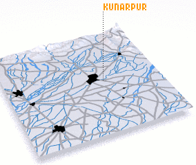 3d view of Kūnarpur