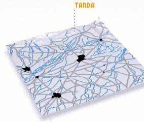 3d view of Tānda