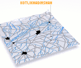 3d view of Kotli Khādim Shāh