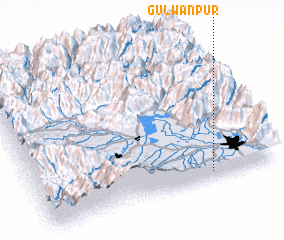 3d view of Gulwānpur