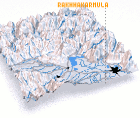 3d view of Rakhhakarmūla