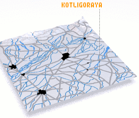 3d view of Kotli Gorāya